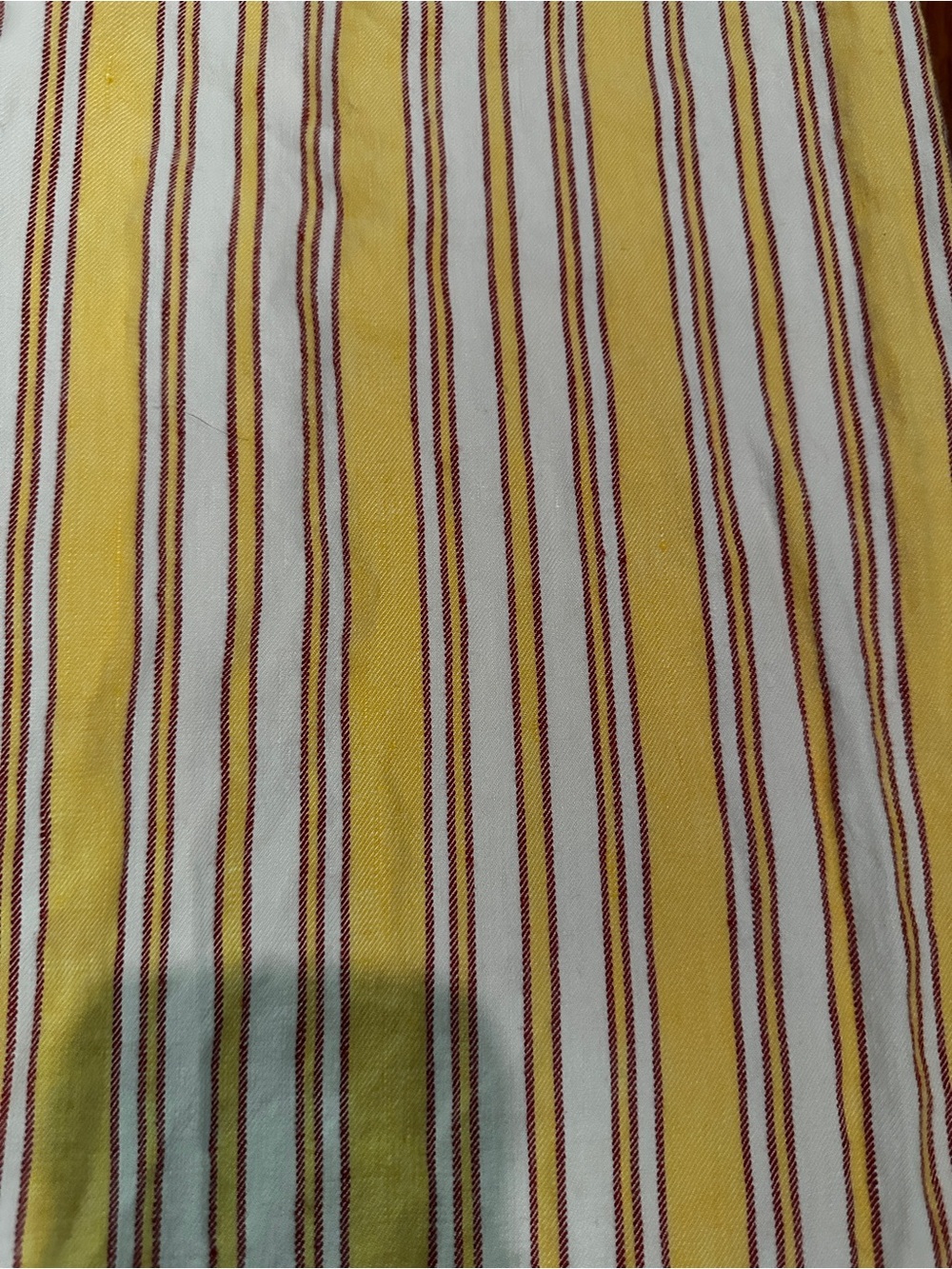 Anthropologie Maeve The Colette Striped Pants in Yellow and Pink size 29 - Picture 3 of 11